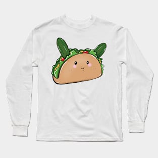 Rabbit taco Long Sleeve T-Shirt